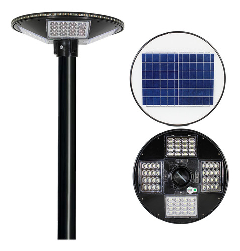 Lampara Solar Led Punta De Poste 180w L-24