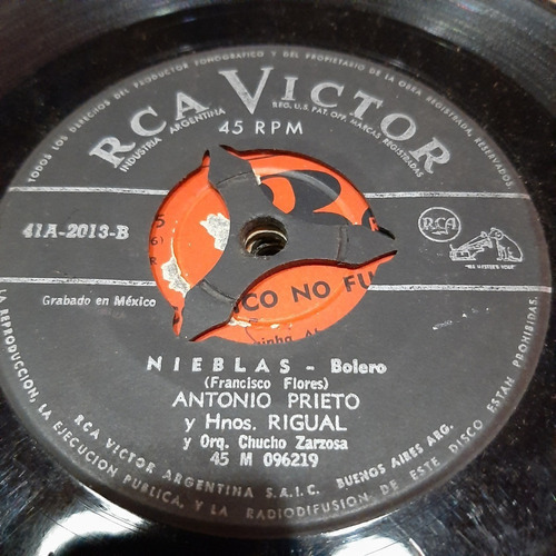 Simple Antonio Prieto Hermanos Rigual Zarzoza Rca Victor C23