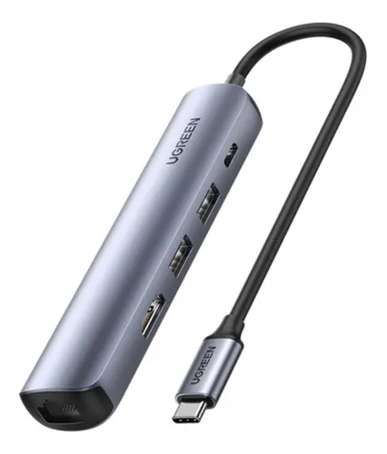 Adaptador Usb-c A Rj45 Hdmi Usb 3.0 Mac iPad Windows Ugreen