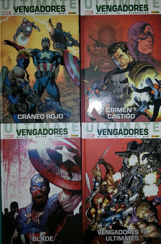 Ultimate Avengers-saga Completa-marvel Panini-mark Millar