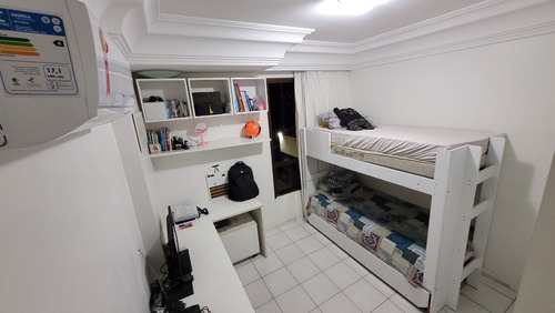 Apartamento Com 3 Quartos ( 1 Suíte), Dependência, Candeal - 114m²