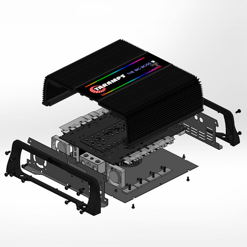 Módulo Potencia Taramps 3000 Big Boss 3000w Rms 1 Canal
