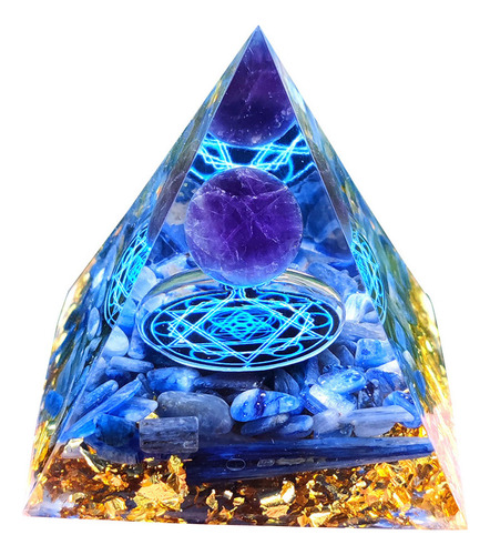 Cristales E Pyramid, Amatista, Orgón, Energía Curativa Z