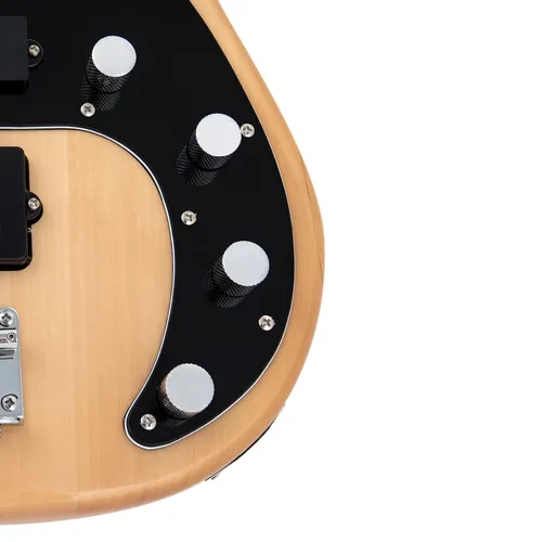 Custom Pj Bass Basswood Hs Natural Sneb008 Baixo 4 Cordas Custom Pj Bass Basswood Hs Natural Sneb008 Baixo 4 Cordas