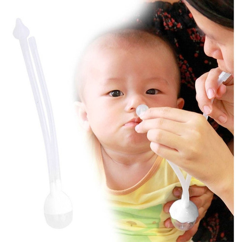 Imagem 1 de 4 de Aspirador Nasal Sucção Oral E Ponta De Silicone Buba 9742