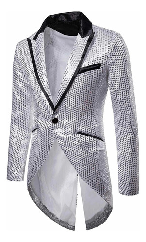 Chaqueta Charm Blazer Club Para Hombre, Disfraz De Cantantes