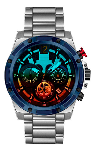 Reloj G-force Original H3907g Cronografo Tornasol + Estuche