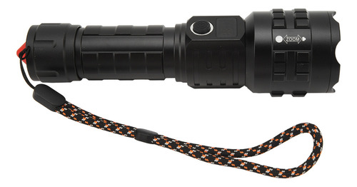 - Linterna Led Luz Fuerte Tipo C Recargable Impermeable