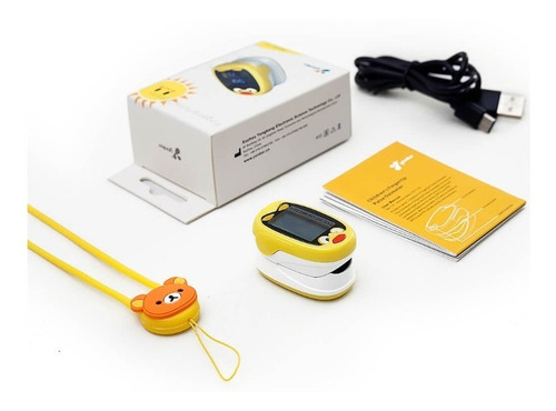 Oximetro Para Chicos Con Bateria Medico Pediatrico De Pulso