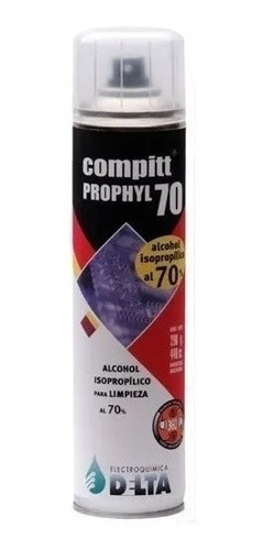 Imagen 1 de 2 de Isopropilico Compitt 440cc Al 70% Delta Mejor Calidad
