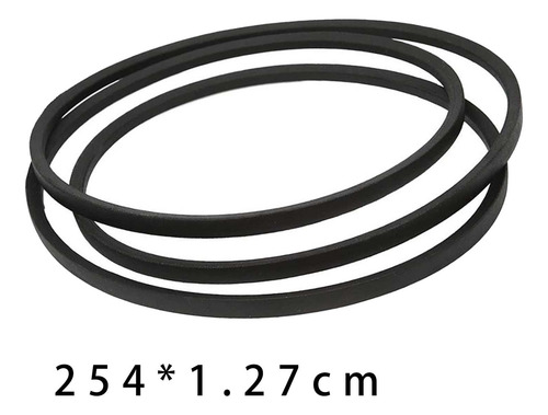 Correa De Transmisión De Negra 197253 Accesorio Ancho 1/2