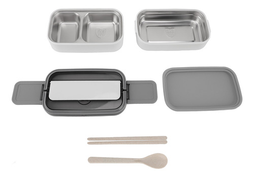 Recipiente Apilable Para Comida Y Almuerzo De Doble Capa, Ap