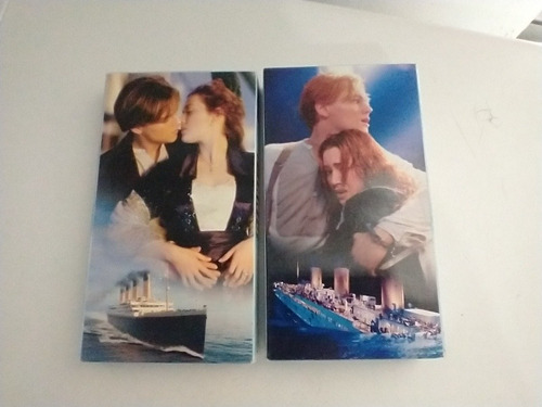 Película Vhs Titanic Original Antigua Colección 2 Cassetes (Usado)
