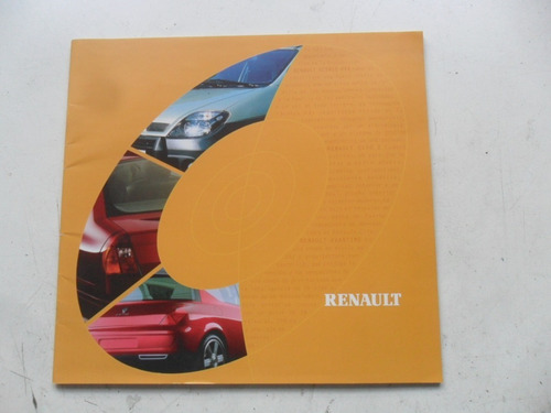 Folleto Publicitario Renault Megane Coupe Twingo Clio 