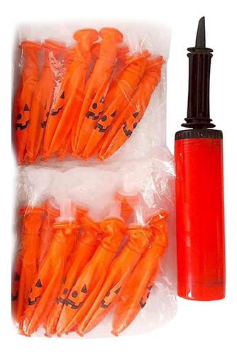 Globos De Calabaza Con Luces Led Brillantes Para Césped De