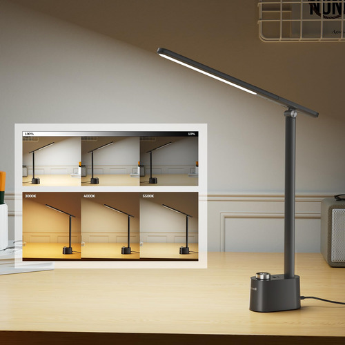 Lámpara De Computadora Led Mejorada Plegable Con Usb Regulab