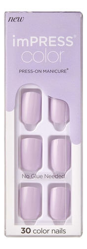 Uñas Postizas Impress Color Picture Purplect Kiss