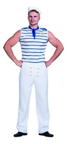 Yi Disfraz De Marinero A Rayas For Hombre