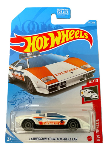 Hot Wheels Lamborghini Countach Police (2021) Treasure Hunt