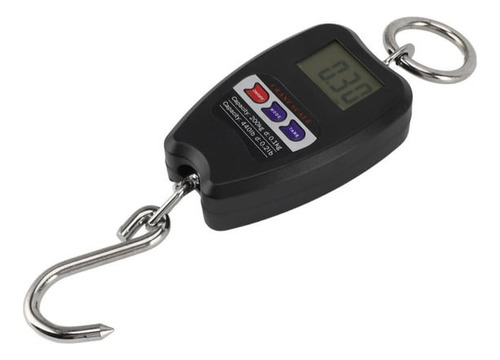 Balanza 200kg Bascula Dijital Pantalla Led + 2 Pilas Negro O Naranja Según Stock Disponible