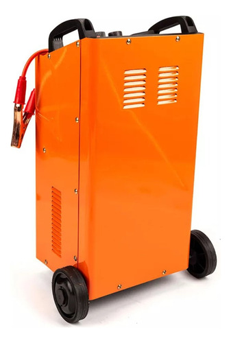 Cargador De Baterias Con Arrancador 300amp Kushiro CD330 color Naranja