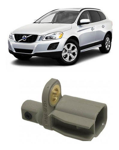 Sensor De Abs Traseiro Volvo Xc60 2008 A 2016 - Cinza