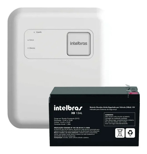 Imagem 1 de 4 de Central Alarme Choque Cerca Elétrica Power Elc5001 C/bateria