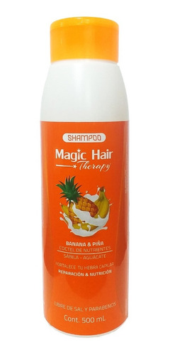 Shampoo Magic Hair Banana Y Piña Anticaida