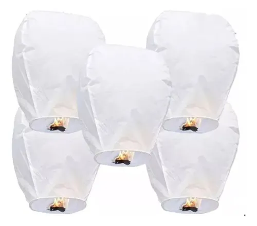 comprar Globo De Cantoya, Globo Deseo Gigante Aerostático X1 80cm