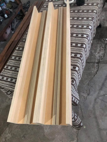Exhibidor Madera Pared Uñas Esmaltes Pack X2 Unidades Marrón Claro