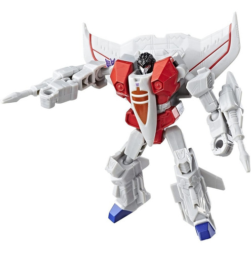 Imagen 2 de 3 de Transformer Decepticon Starscream 6 Pasos Hasbro (8105)