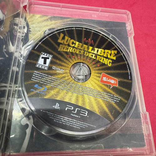 Lucha Libre Heroes Del Ring Play Station 3 Ps3 Original C (Usado)