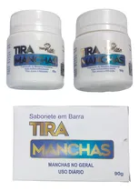 Comprar Kit Tira Manchas 2 Cremes E Sabonete Clareador Naty Flora