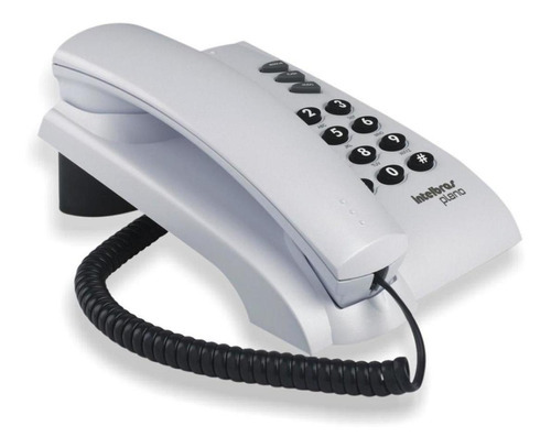 Aparelho Telefone Fixo Flash Mudo E Rediscar 2 Tipos Toque