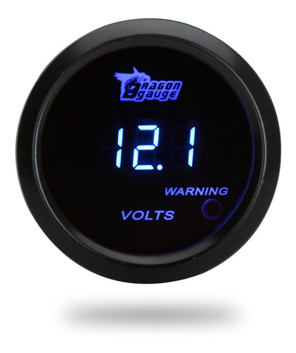 Medidor Digital Medidor De Voltaje Para Coche Auto 52mm 2in