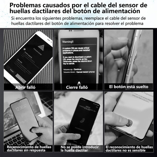 Flex Flexor Sensor De Huella Para Samsung A13 4g A135 Blanco
