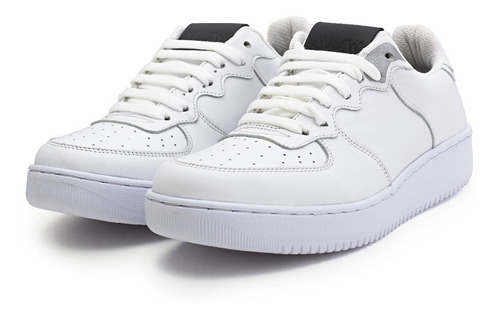 Imagen 1 de 7 de Minimal S&w Zapatillas Originales Blancas, De Cuero