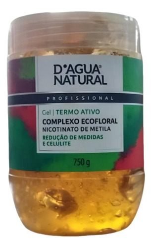 Gel Termo Ativo Ecofloral Dagua Natural 650g