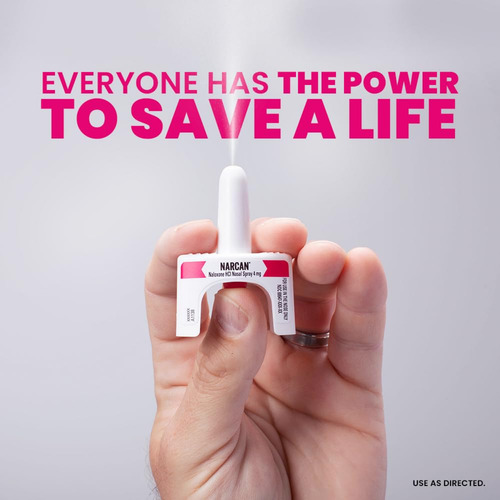 Narcan Spray Nasal 4 Mg - 2 Dispositivos Dosis Unica