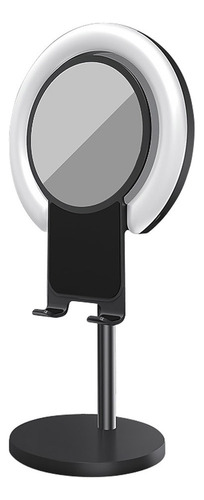 Anillo De Luz Led Con Soporte Y Espejo For Selfies Y Stream