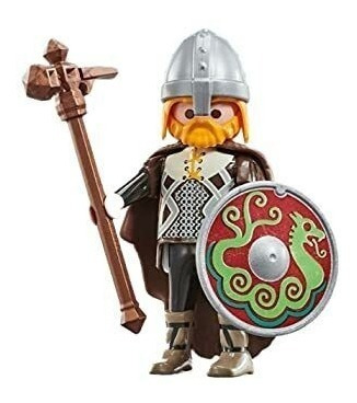 Playmobil 9892 Vikingo Guerrero Rey Vikingos Medievales 