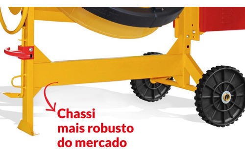 Betoneira 400l Rental Max Motor Mono 2cv 110v 4p Menegotti