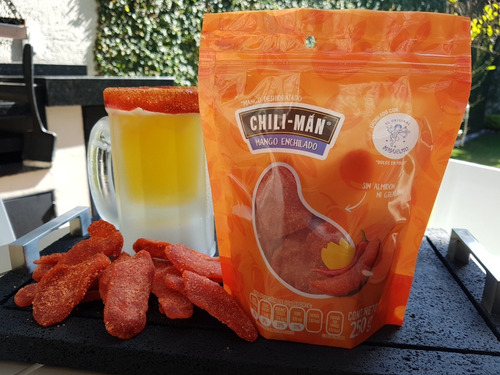 Mango Deshidratado Enchilado Con Miguelito Chili-man 1000g