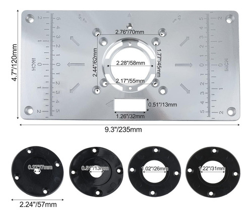 Máquina Cortadora De Insertos De Mesa Router