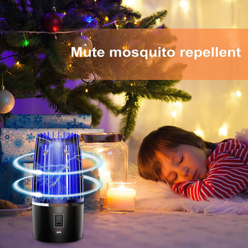 Qw Repelente De Mosquitos Electrónico Portátil Usb Shock