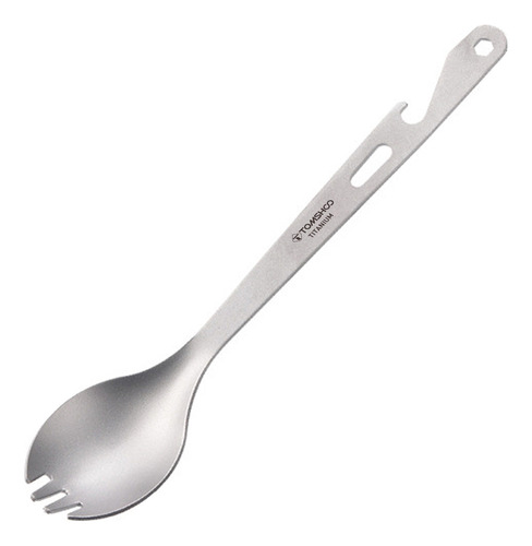 Espoleta Tomshoo De Titanio 4 En 1 Con Cuchara, Tenedor Y Ll