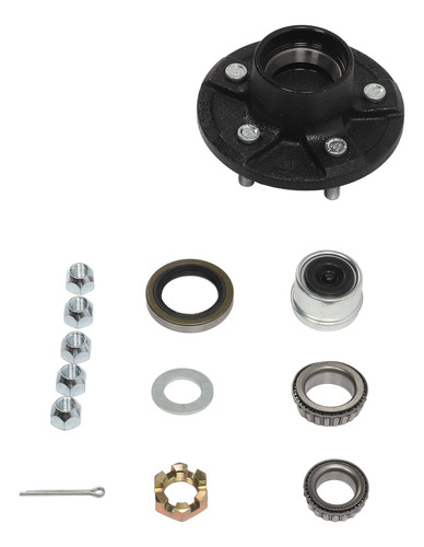 Kit De Buje Remolque Para Eje De 3500 Lb 5 Pernos En 4.5 In