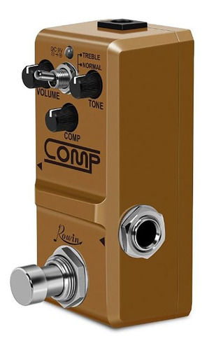 Imagem 3 de 5 de Pedal Compressor Para Guitarra Ou Baixo Rowin Tipo Sp E Ross
