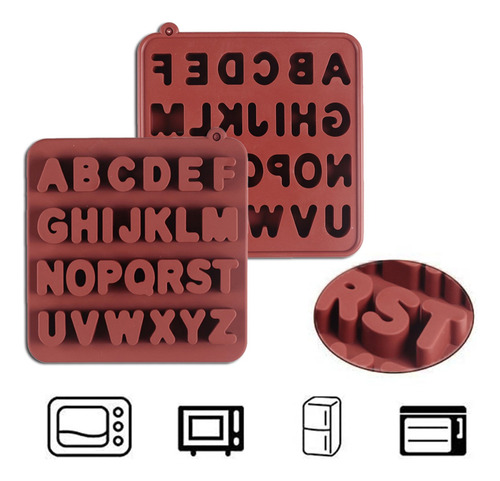 L 26 Letras Em Inglês: Moldes De Chocolate Feitos À Mão, Bol