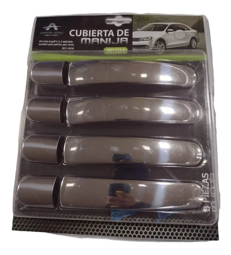 Cubierta Protectora Cromada P/manija Bora Golf Passat Polo